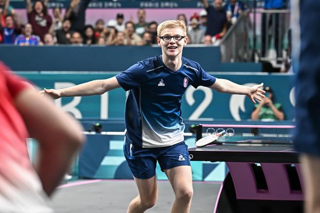 丹麦男子乒乓球选手意外获得铜牌